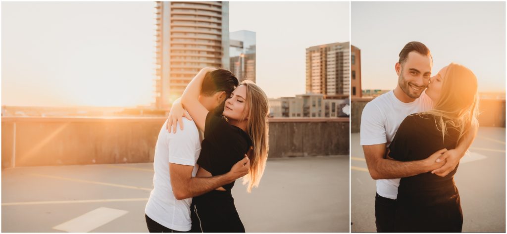 Downtown Dallas Couples Session by Dallas Wedding Photographer Kyrsten Ashlay Photography 