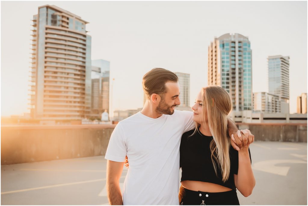 Downtown Dallas Couples Session by Dallas Wedding Photographer Kyrsten Ashlay Photography 