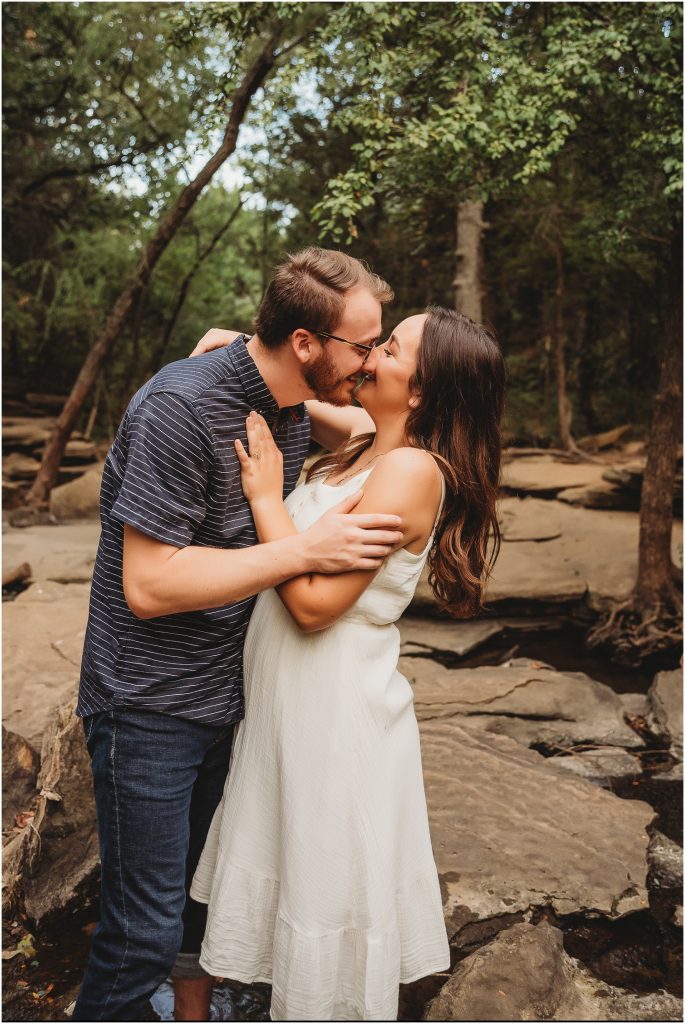 Stone Creek Park Engagement Session by Dallas Fort-Worth Metroplex Wedding Photographer Kyrsten Ashlay Photography 