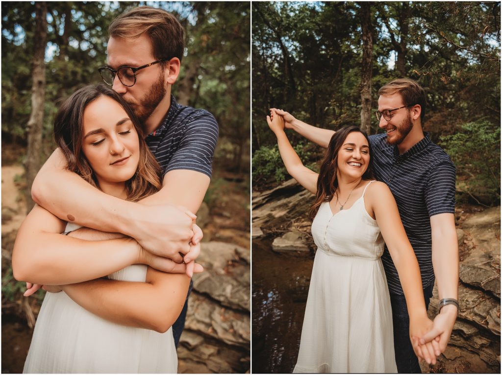 Stone Creek Park Engagement Session by Dallas Fort-Worth Metroplex Wedding Photographer Kyrsten Ashlay Photography 
