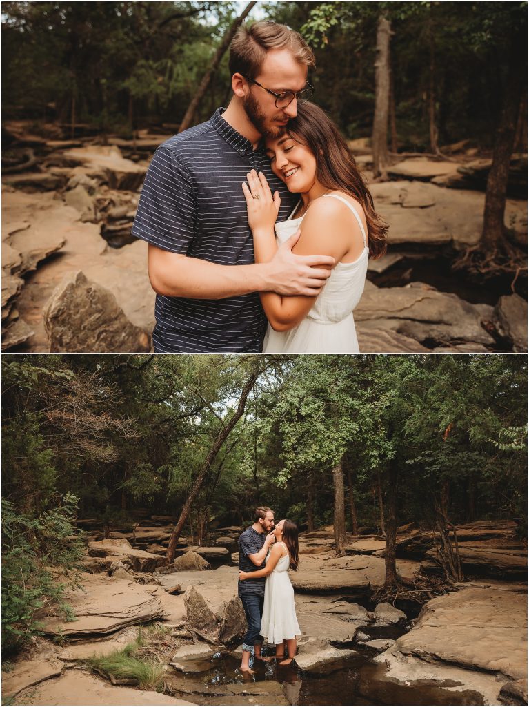 Stone Creek Park Engagement Session by Dallas Fort-Worth Metroplex Wedding Photographer Kyrsten Ashlay Photography 