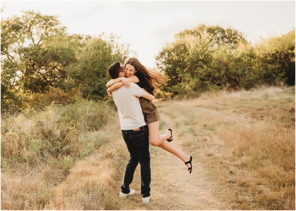 Arbor Hills Nature Preserve in Plano, TX engagement session - top engagement session locations in Dallas
