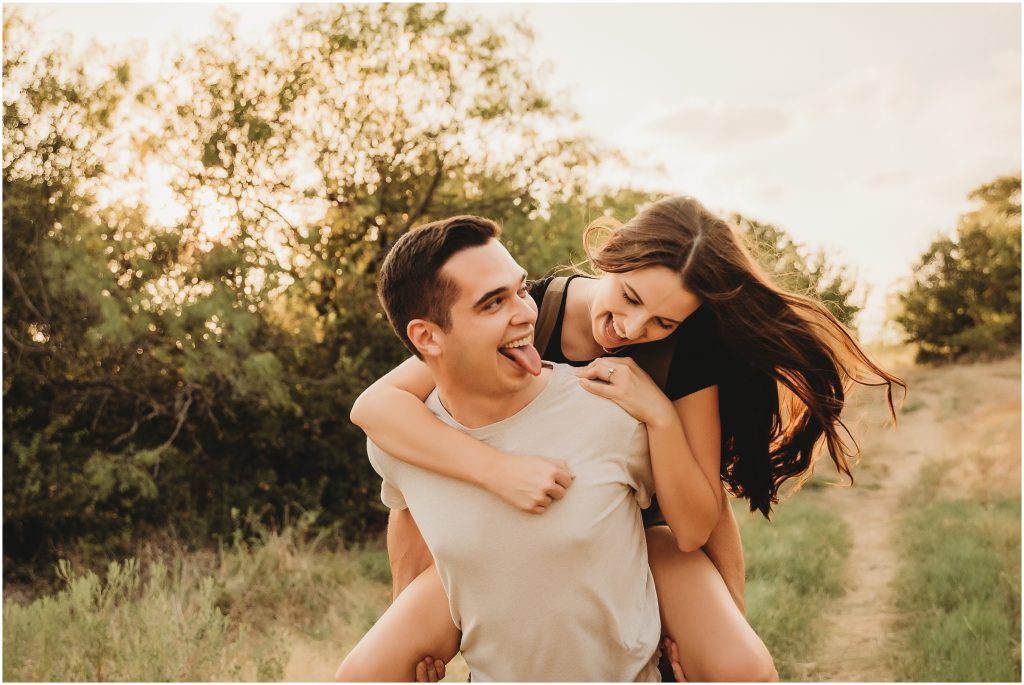 Arbor Hills Nature Preserve in Plano, TX engagement session - top engagement session locations in Dallas