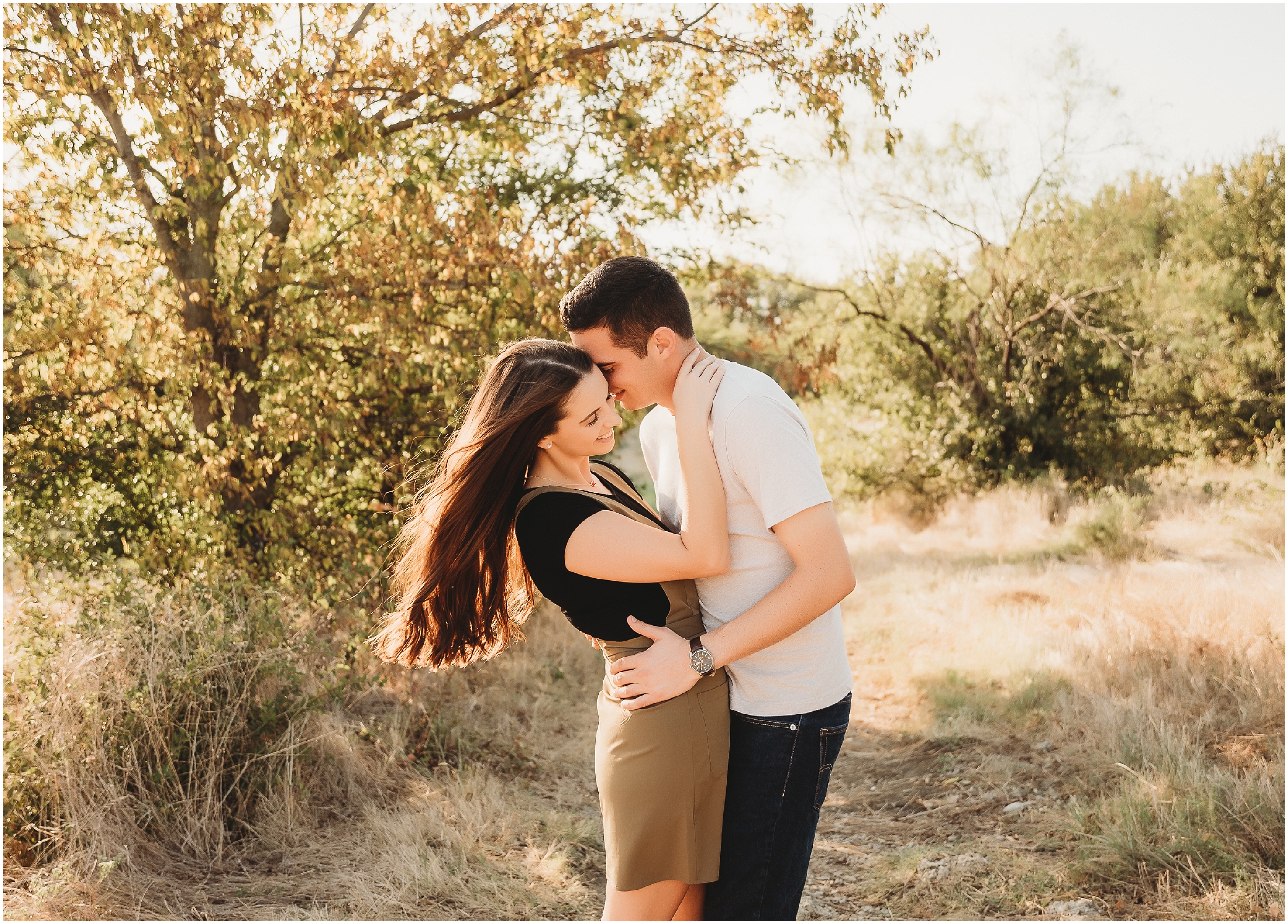 Arbor Hills Nature Preserve in Plano, TX engagement session - top engagement session locations in Dallas