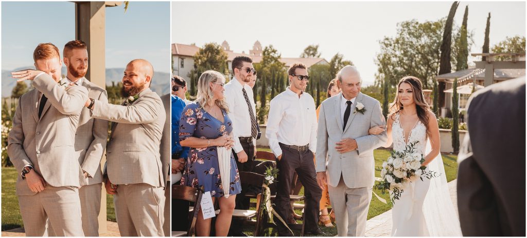 Ponte Winery Wedding in Temecula, CA by Kyrsten Ashlay Photography