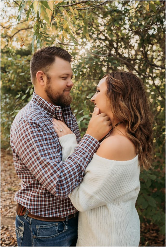 Arbor Hills Nature Preserve Engagement Session in Plano, TX by Dallas Wedding Photographer