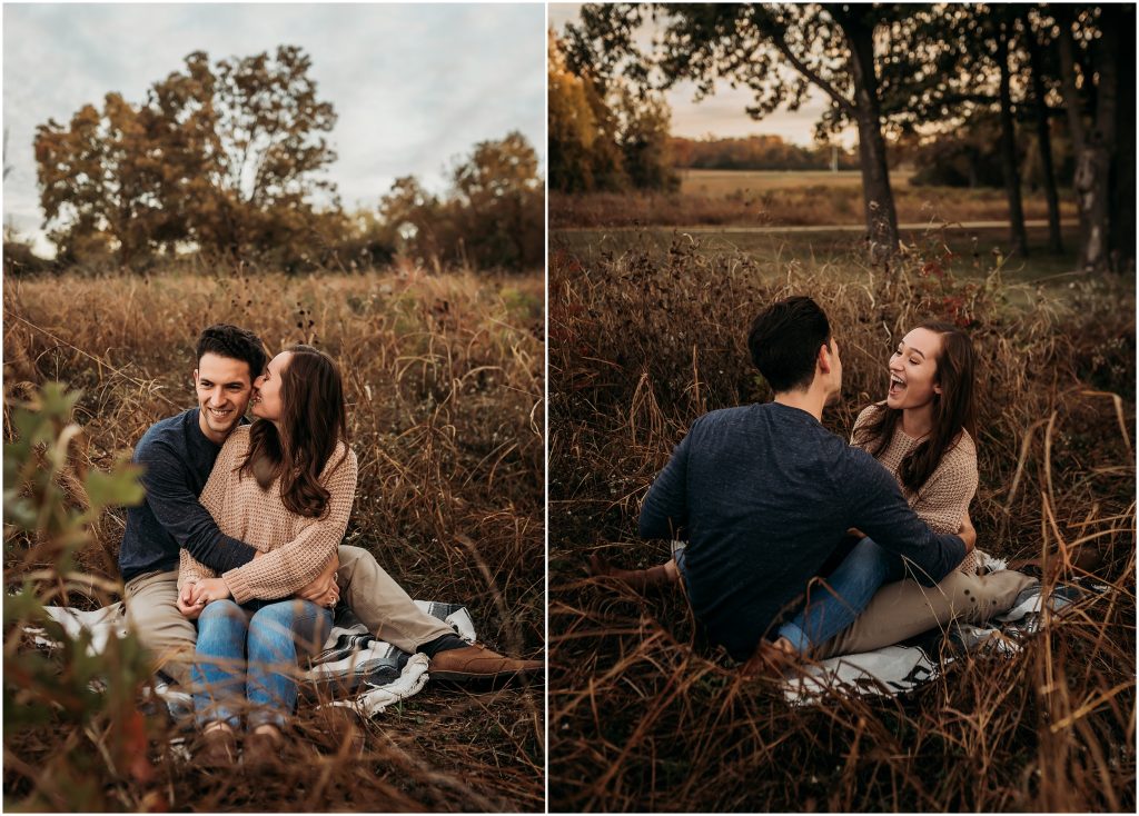 Sunrise White Rock Lake Engagement Session by Wedding Photographer in Dallas Kyrsten Ashlay Photography