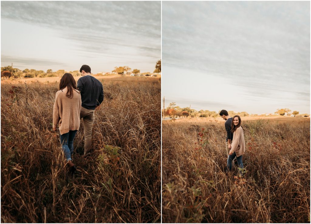 Sunrise White Rock Lake Engagement Session by Wedding Photographer in Dallas Kyrsten Ashlay Photography