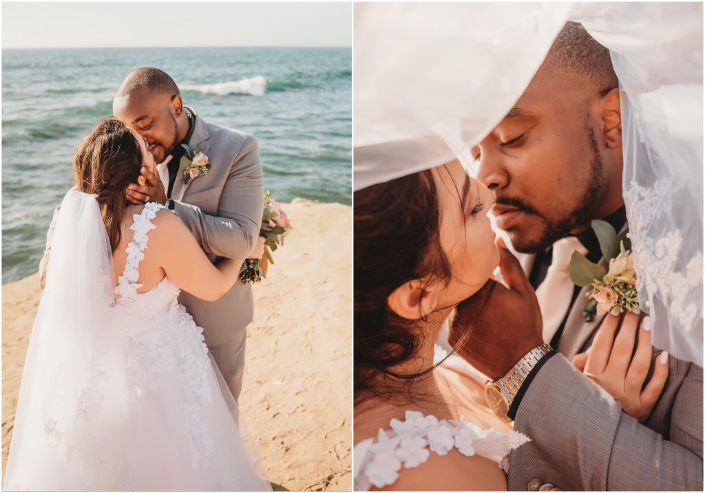 Sunset Cliffs, San Diego Elopement by Dallas based Destination Wedding Photographer 