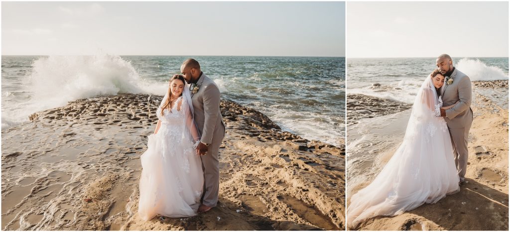 Sunset Cliffs, San Diego Elopement by Dallas based Destination Wedding Photographer 