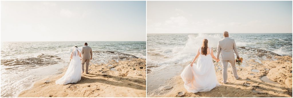 Sunset Cliffs, San Diego Elopement by Dallas based Destination Wedding Photographer 