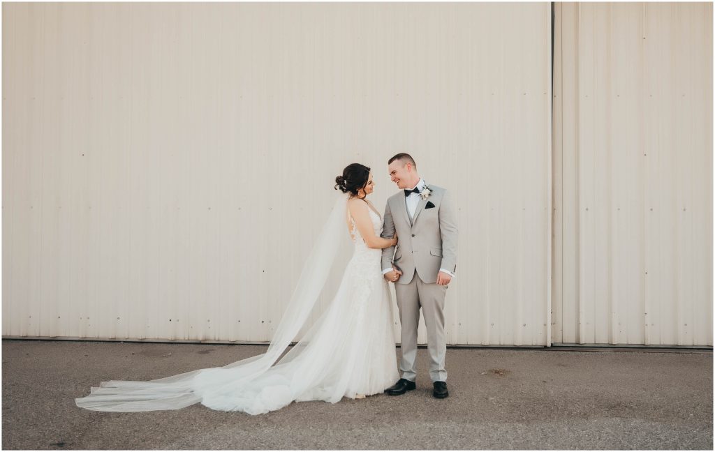 Hangar 21 Wedding in Fullerton, CA by Kyrsten Ashlay Photography