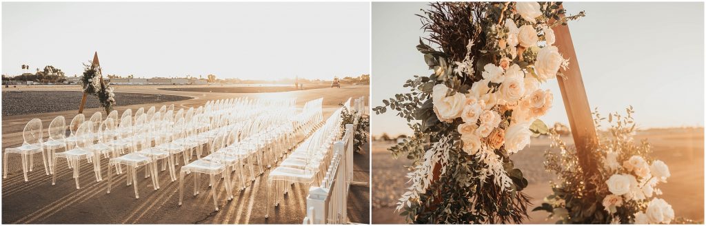 Hangar 21 Wedding in Fullerton, CA by Kyrsten Ashlay Photography