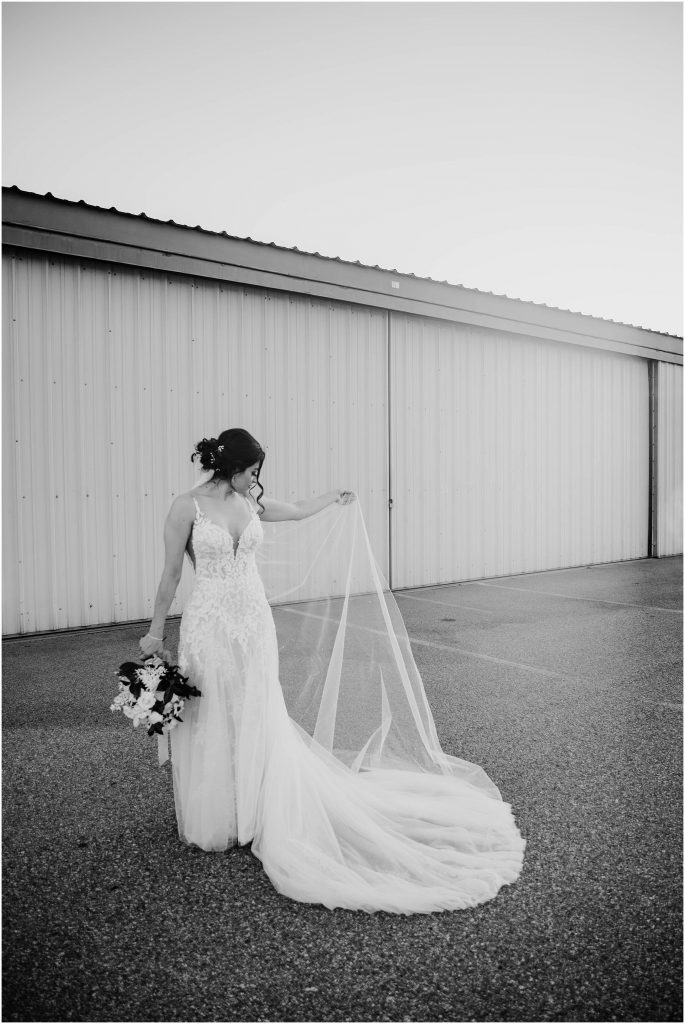 Hangar 21 Wedding in Fullerton, CA by Kyrsten Ashlay Photography