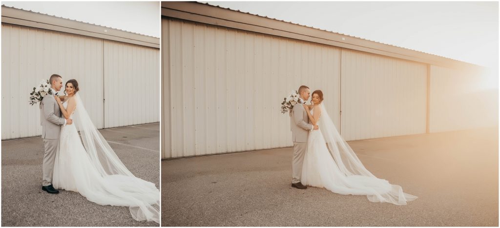 Hangar 21 Wedding in Fullerton, CA by Kyrsten Ashlay Photography
