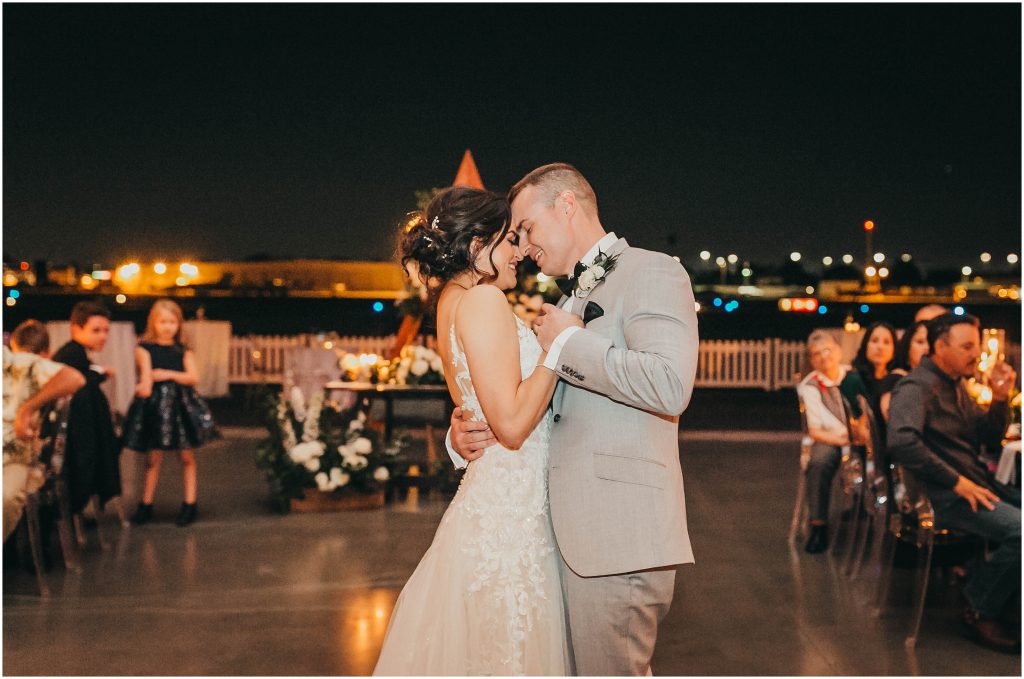 Hangar 21 Wedding in Fullerton, CA by Kyrsten Ashlay Photography