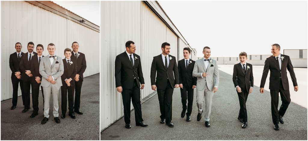 Hangar 21 Wedding in Fullerton, CA by Kyrsten Ashlay Photography