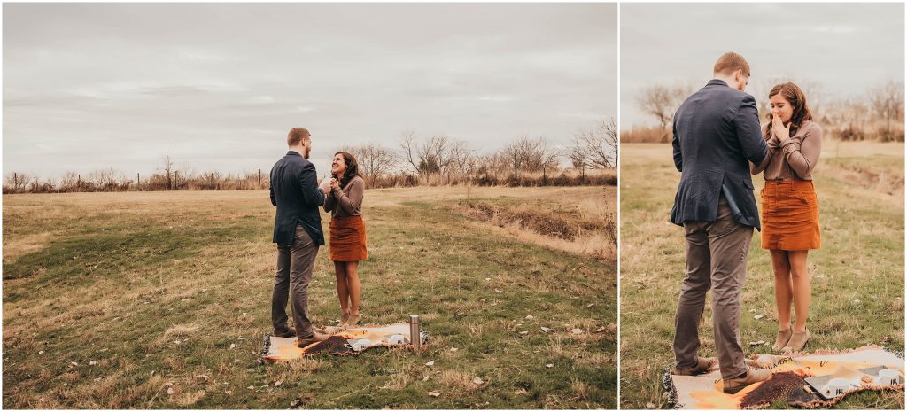 Surprise Dallas Proposal Session by Dallas Wedding Photographer Kyrsten Ashlay Photography