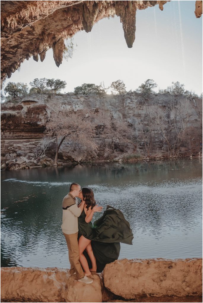 Hamilton Pool Preserve, Austin, TX Engagement Session by Kyrsten Ashlay Photography, Austin Wedding Photographer