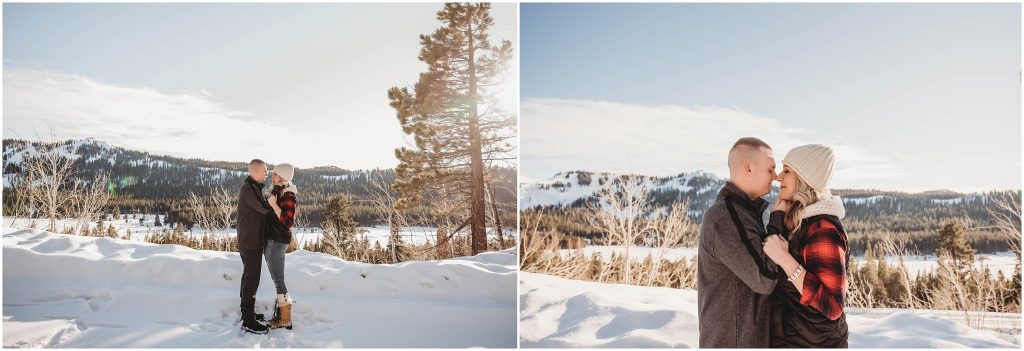 Lake Tahoe Engagement Session by Kyrsten Ashlay Photography