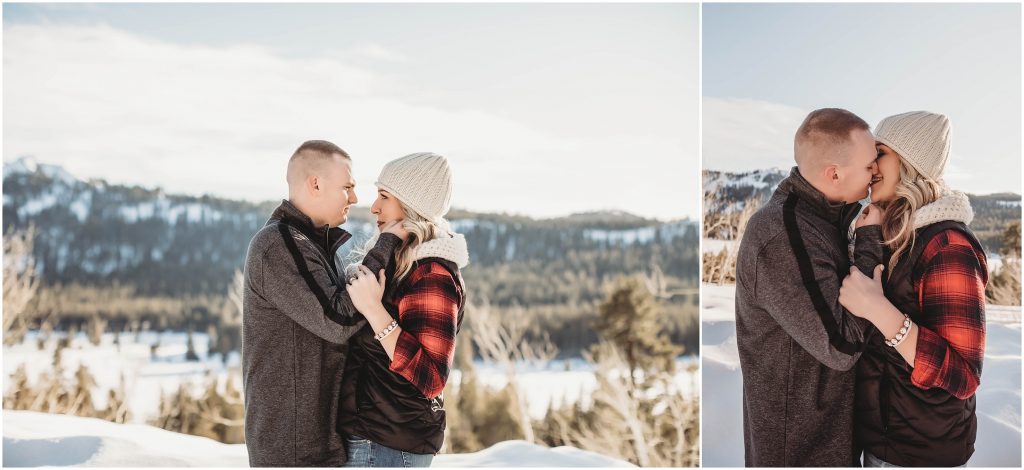 Lake Tahoe Engagement Session by Kyrsten Ashlay Photography
