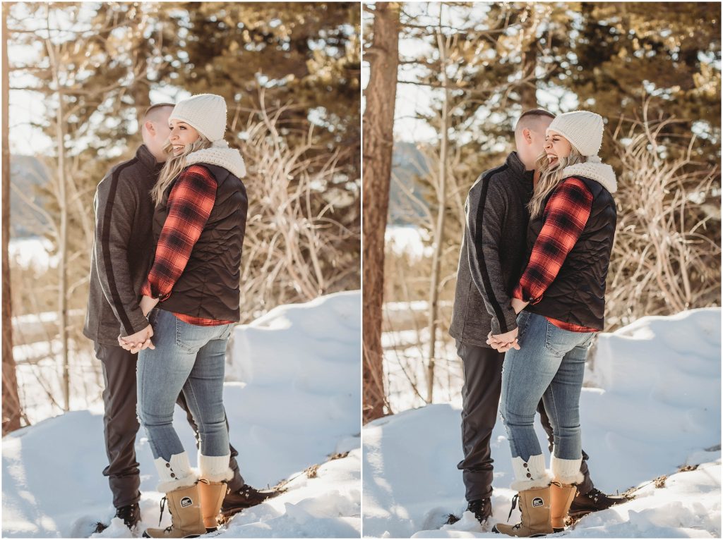 Lake Tahoe Engagement Session by Kyrsten Ashlay Photography