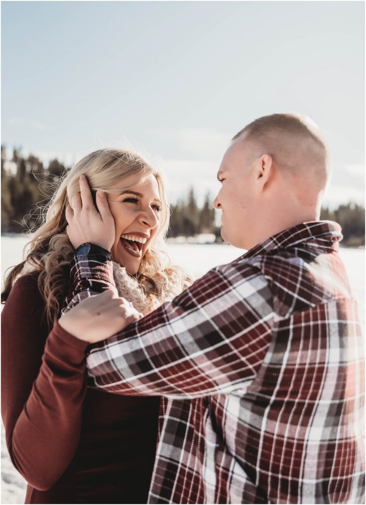 Lake Tahoe Engagement Session by Kyrsten Ashlay Photography
