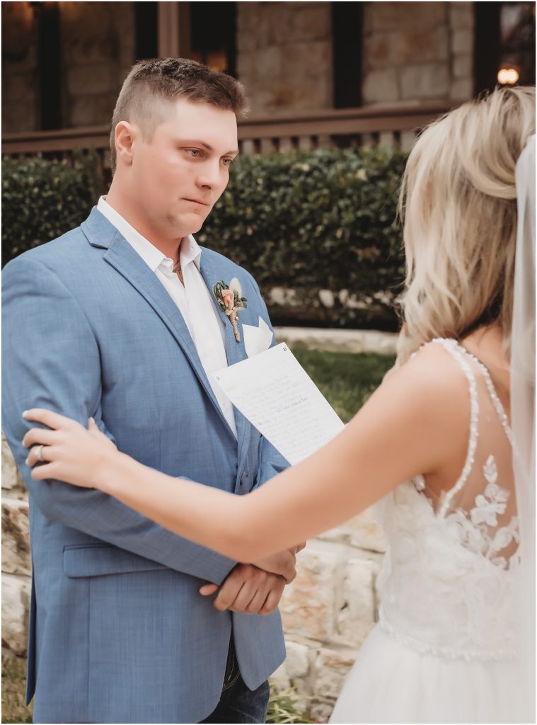 The Springs Poetry Hall Wedding, Rockwall, TX by Kyrsten Ashlay Photography