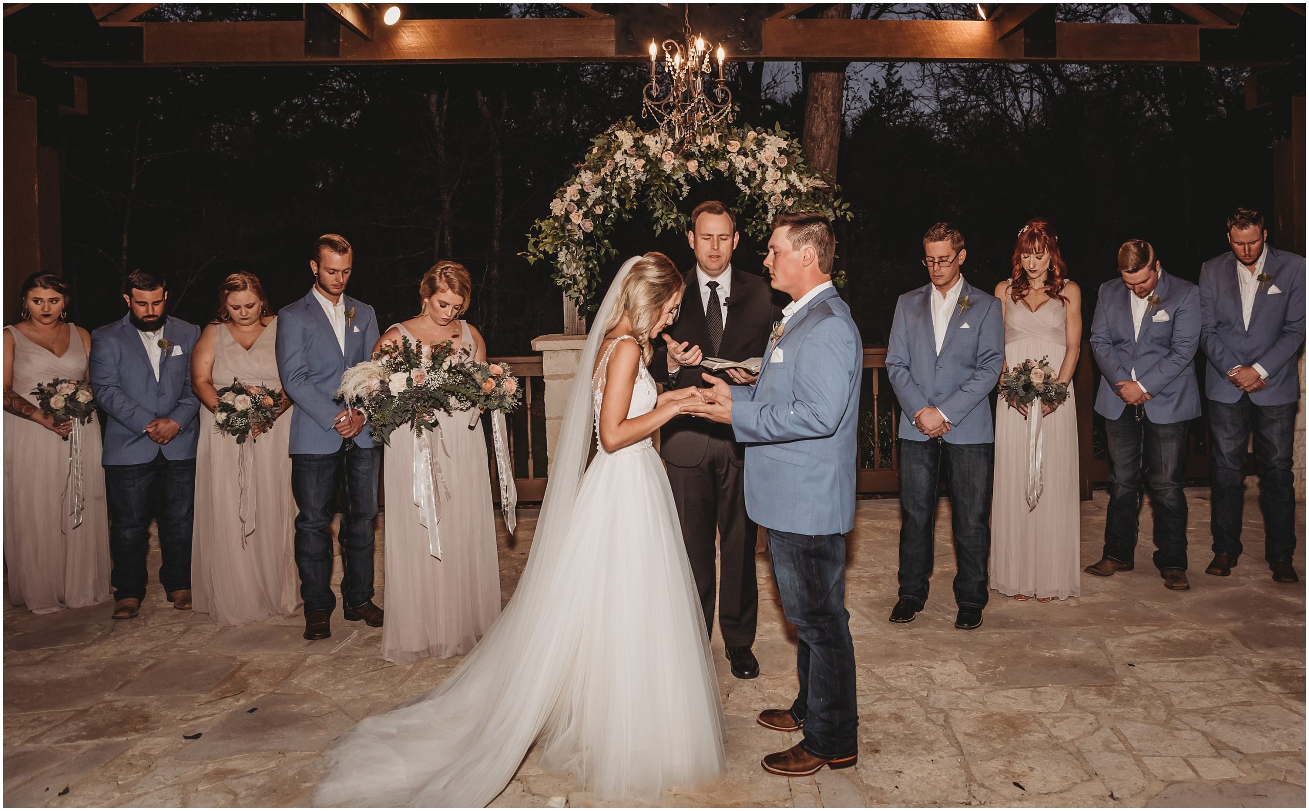 The Springs Poetry Hall Wedding, Rockwall, TX by Kyrsten Ashlay Photography