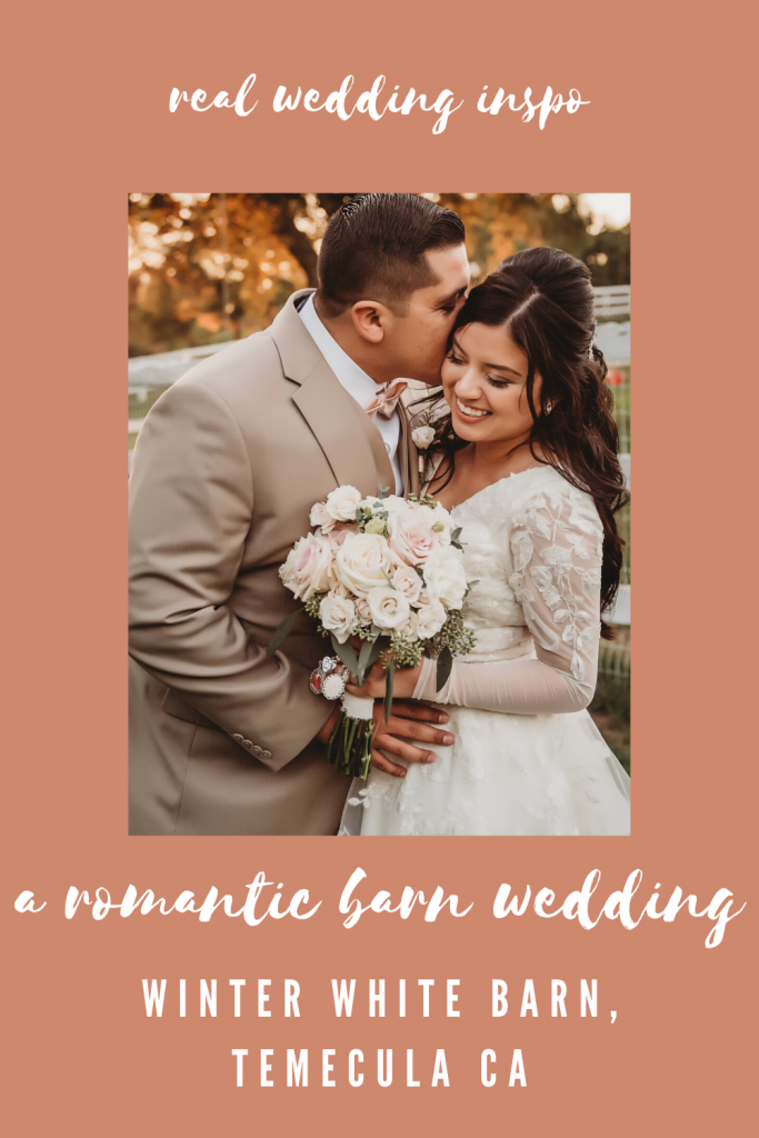 Winter White Barn Wedding in Temecula, CA by Dallas Wedding Photographer Kyrsten Ashlay Photography