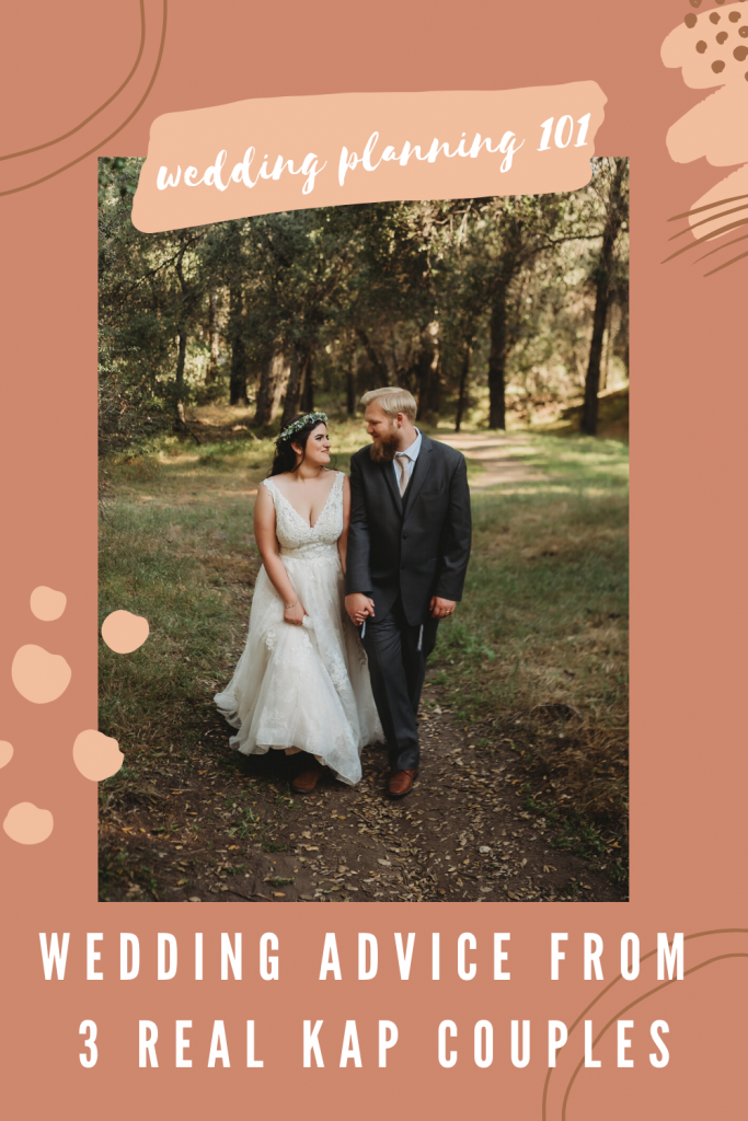 wedding planning tips from real couples