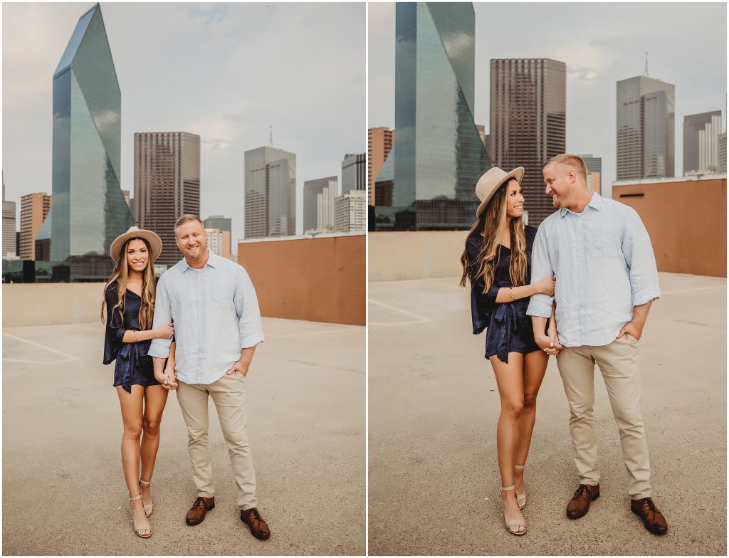 Downtown Dallas Engagement Photos by Dallas Wedding Photographer Kyrsten Ashlay Photography