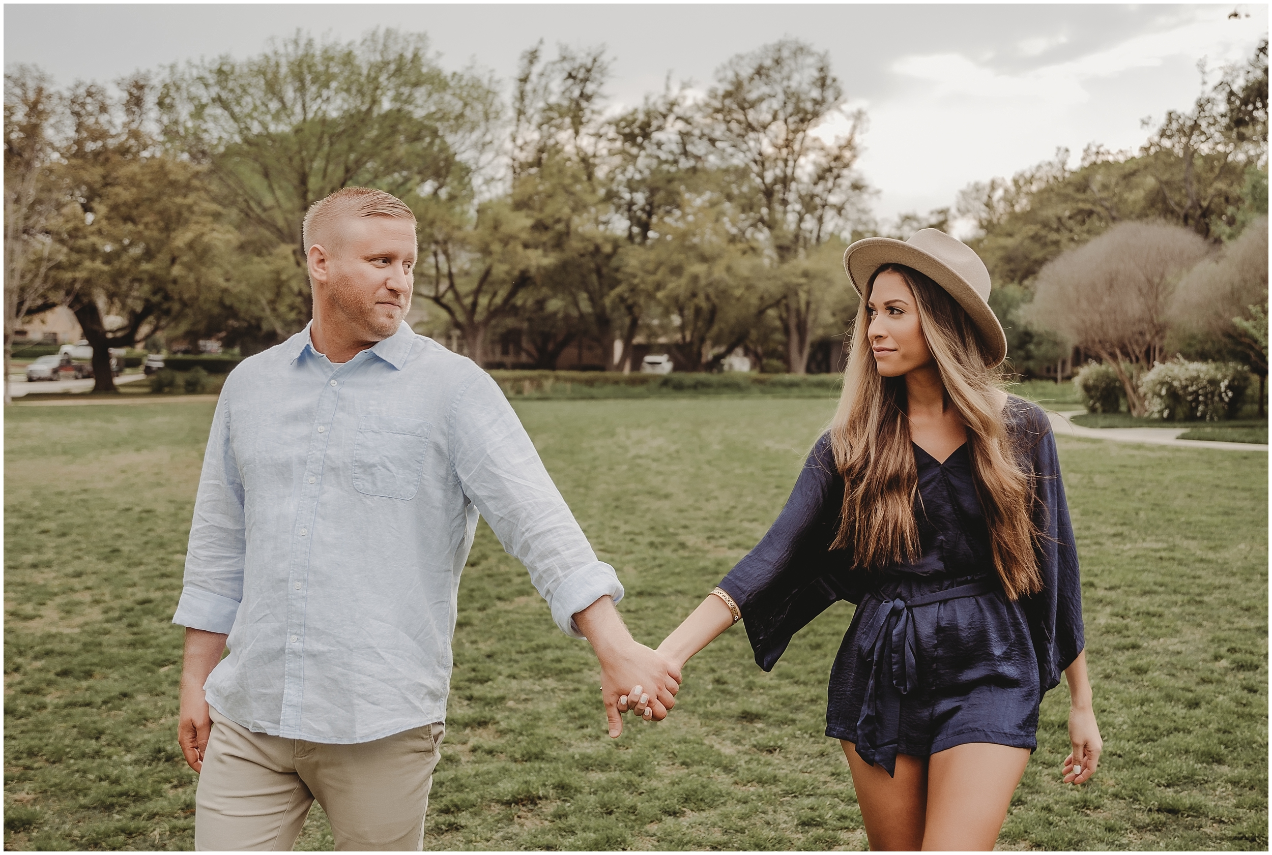 Flippen Park Engagement Photos - Highland Park Engagement Photos by Dallas Wedding Photographer Kyrsten Ashlay Photography