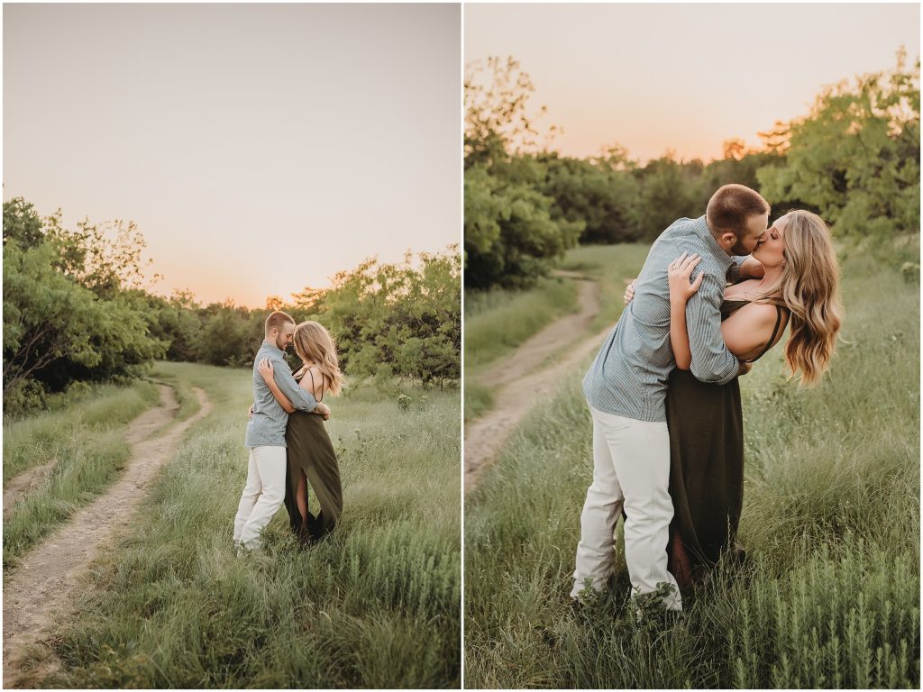 Arbor Hills Nature Preserve Engagement Session in Plano, TX by DFW Wedding Photographer Kyrsten Ashlay Photography