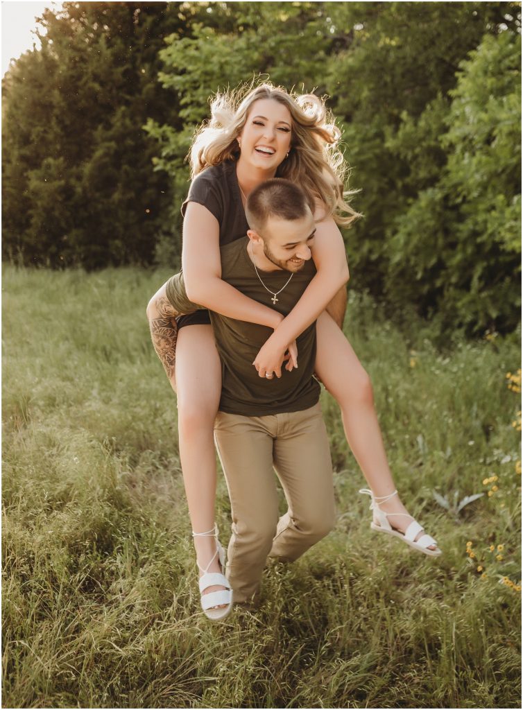 Arbor Hills Nature Preserve Engagement Session in Plano, TX by DFW Wedding Photographer Kyrsten Ashlay Photography