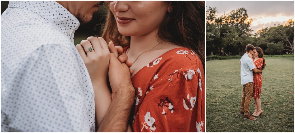 Flippen Park Engagement Session in Highland Park, Dallas, TX by Dallas Wedding Photographer Kyrsten Ashlay Photographer