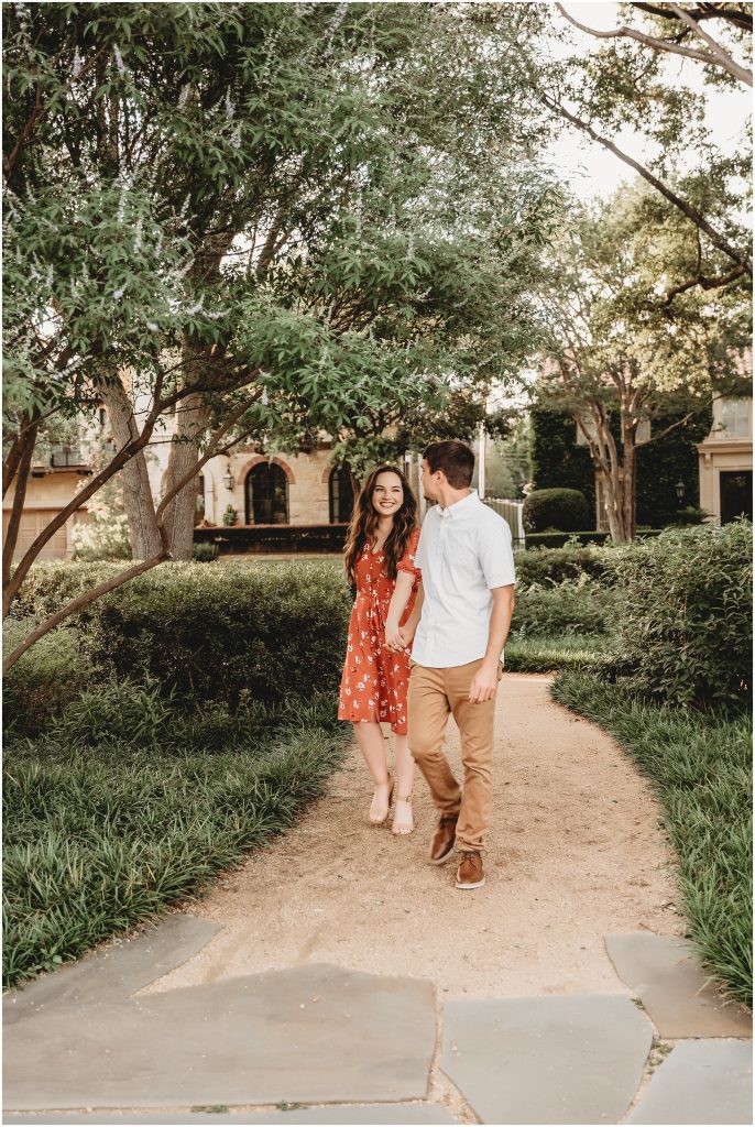 Flippen Park Engagement Session in Highland Park, Dallas, TX by Dallas Wedding Photographer Kyrsten Ashlay Photographer