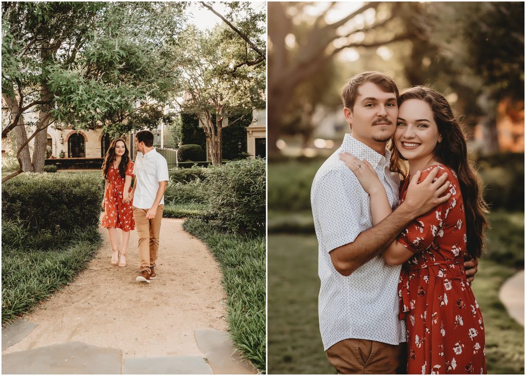 Flippen Park Engagement Session in Highland Park, Dallas, TX by Dallas Wedding Photographer Kyrsten Ashlay Photographer