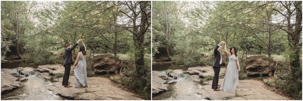 Stone Creek Park Engagement Photos by Dallas Wedding Photographer Kyrsten Ashlay Photography 