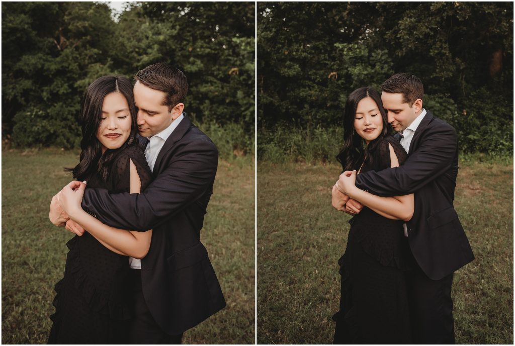 Stone Creek Park Engagement Photos by Dallas Wedding Photographer Kyrsten Ashlay Photography 