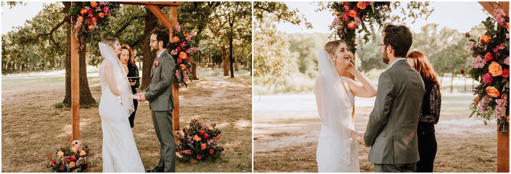 Intimate Fort Worth Backyard Wedding by Fort Worth Wedding Photographer Kyrsten Ashlay Photography 