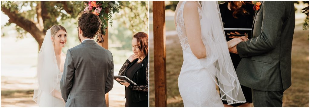 Intimate Fort Worth Backyard Wedding by Fort Worth Wedding Photographer Kyrsten Ashlay Photography 