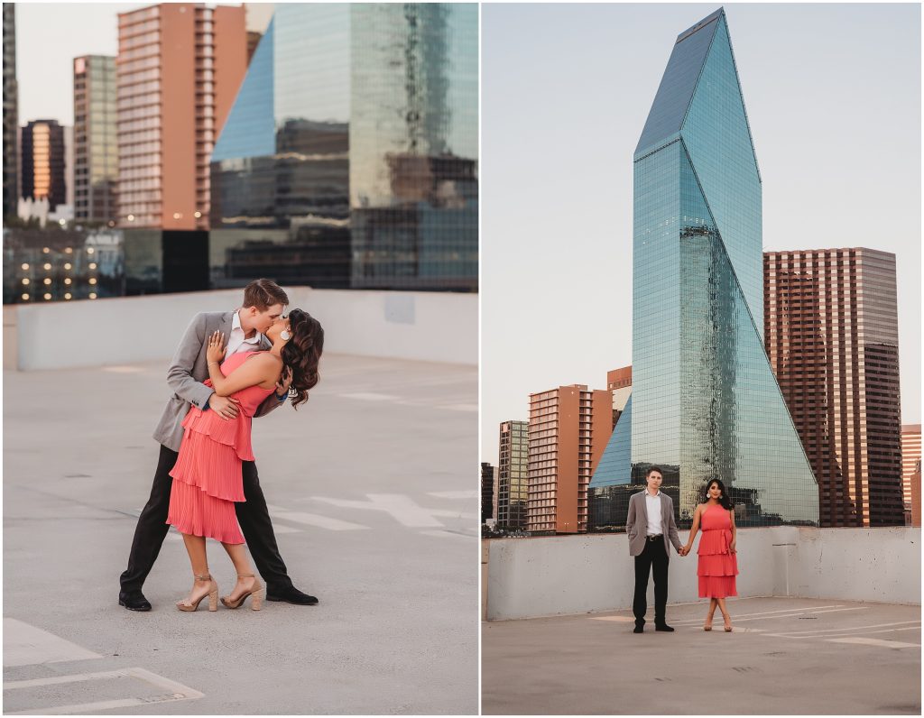 Pranther Park & Downtown Dallas Engagement Photos by Kyrsten Ashlay Photography Dallas Wedding Photographer