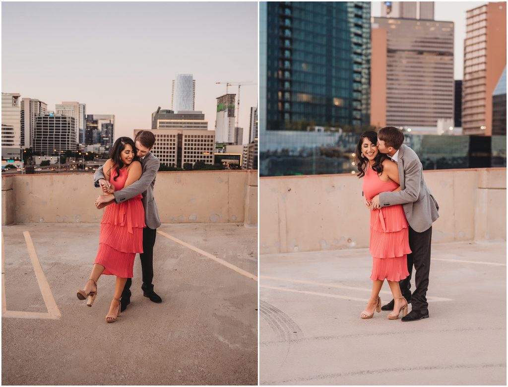 Pranther Park & Downtown Dallas Engagement Photos by Kyrsten Ashlay Photography Dallas Wedding Photographer