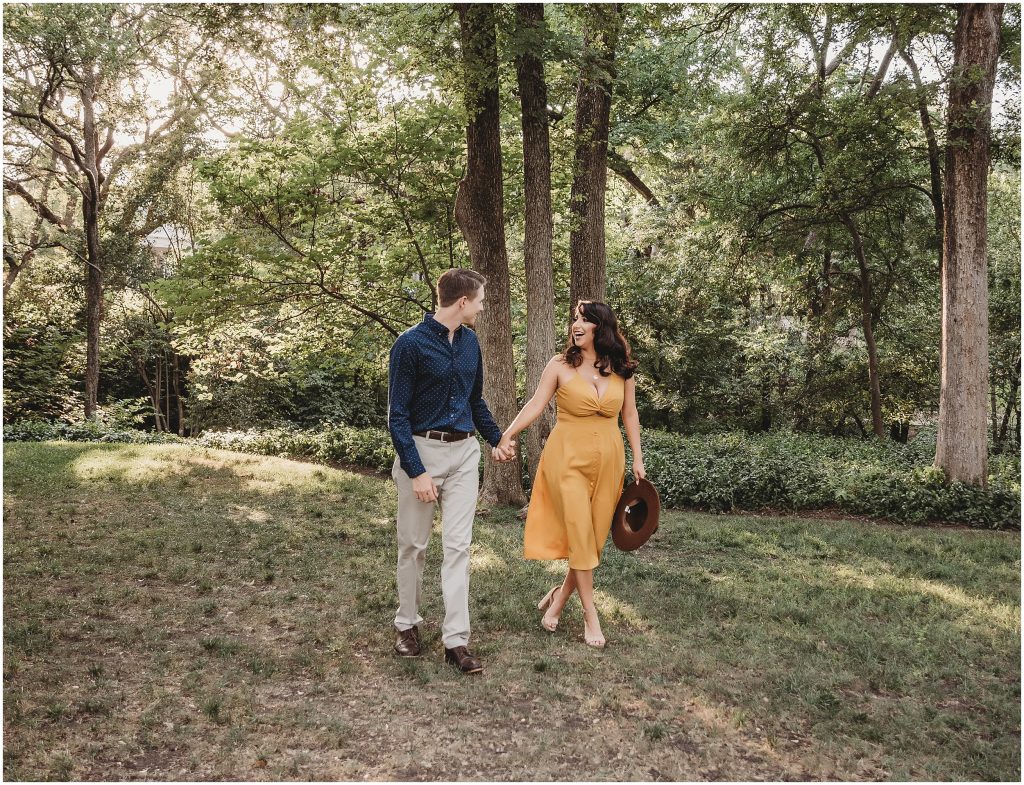 Pranther Park & Downtown Dallas Engagement Photos by Kyrsten Ashlay Photography Dallas Wedding Photographer