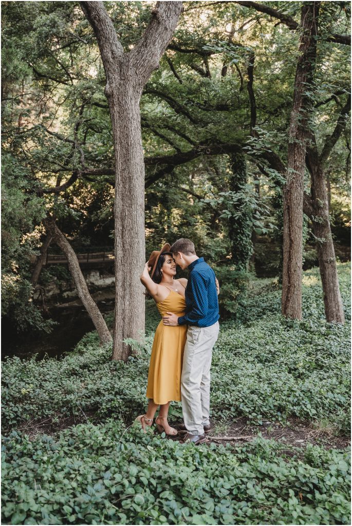 Pranther Park & Downtown Dallas Engagement Photos by Kyrsten Ashlay Photography Dallas Wedding Photographer