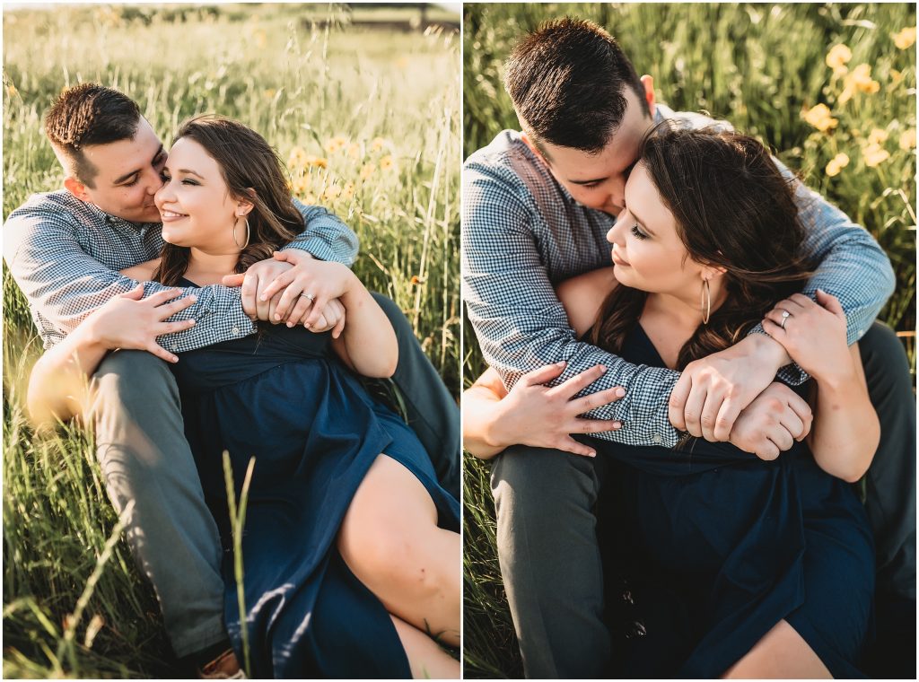 Spring White Rock Lake Engagement Session  by Dallas Wedding Photographer Kyrsten Ashlay Photography