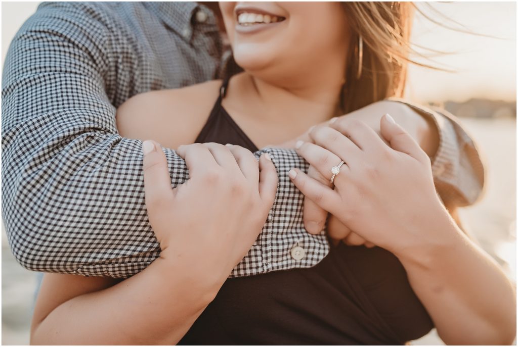 Spring White Rock Lake Engagement Session  by Dallas Wedding Photographer Kyrsten Ashlay Photography