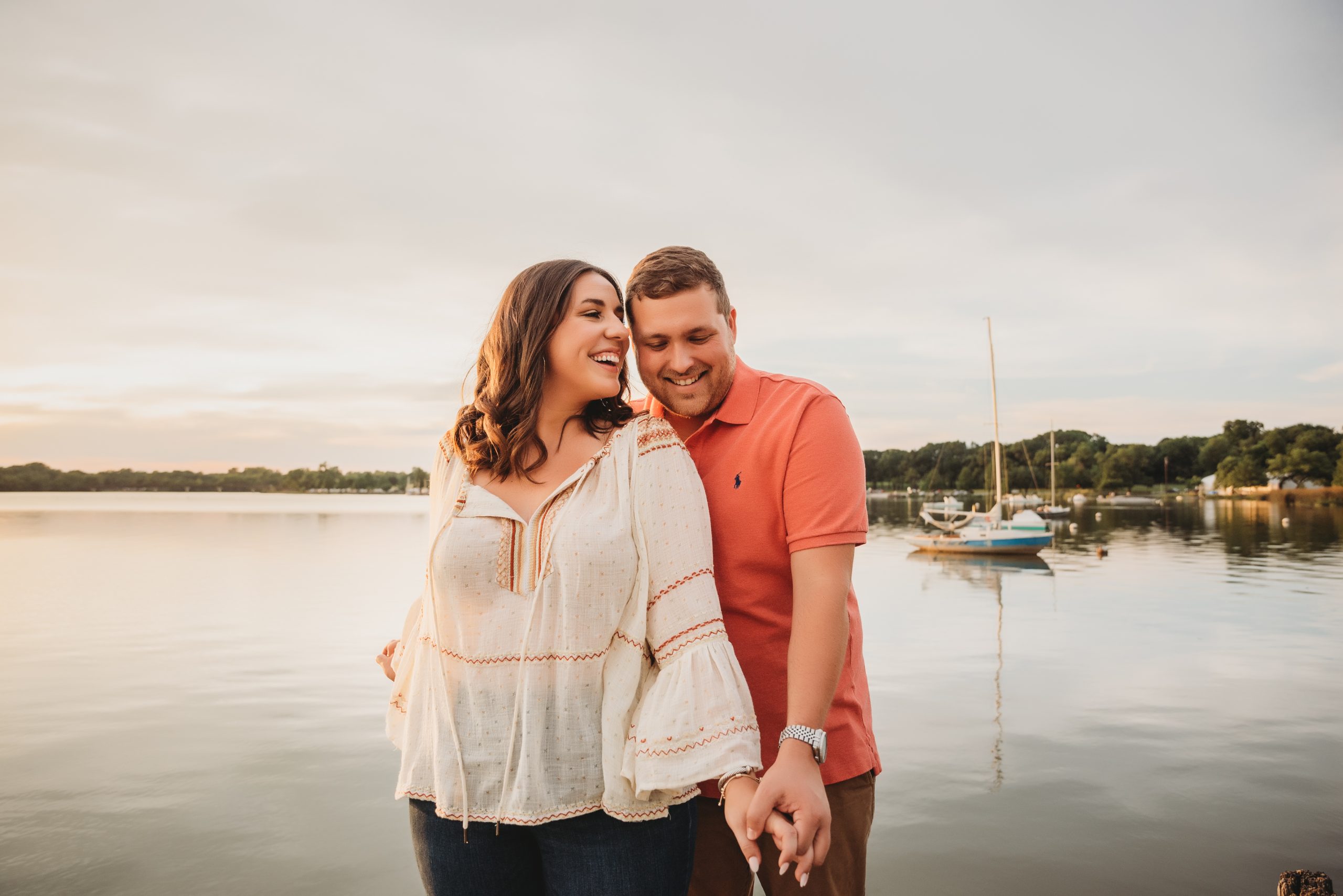 White Rock Lake Engagement Session by Dallas Wedding Photographer Kyrsten Ashlay Photography