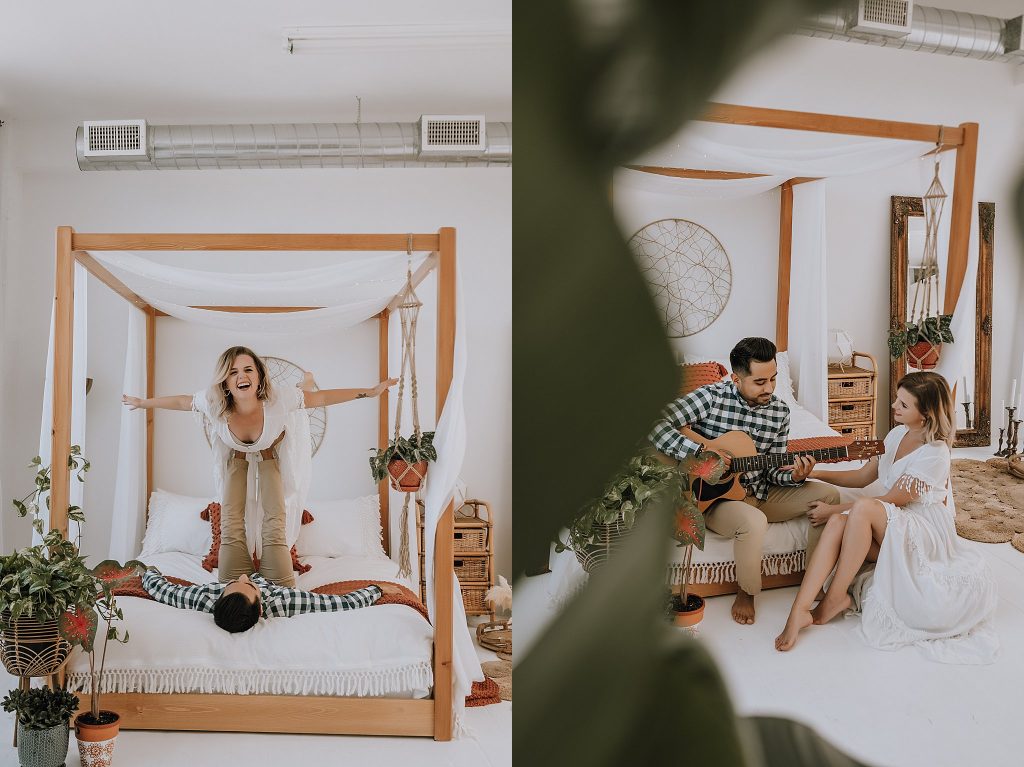 light loft Dallas engagement session